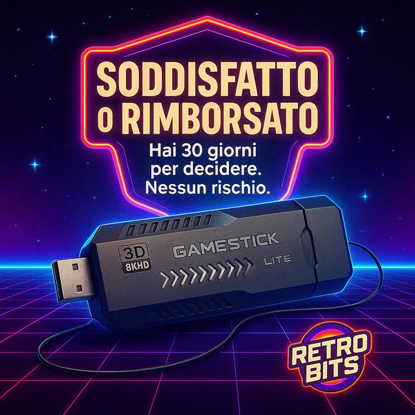 RetroBits™ | Gamestick + 4 Regali